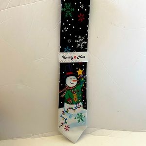 Winter or Holiday Tie by Knotty & Nice